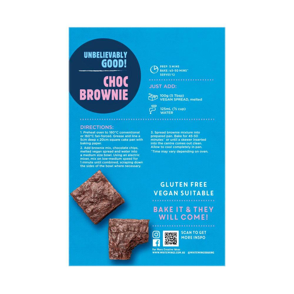 White Wings Unbelievably Good Brownie Mix - 475g