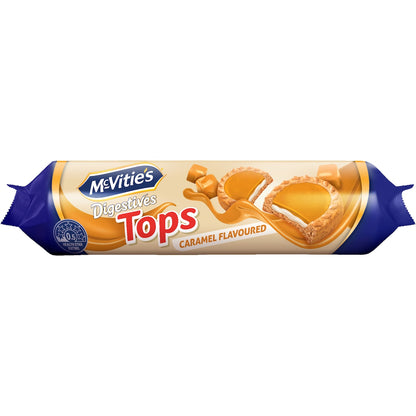 Mcvities Digestives Tops Caramel Flavoured 100g