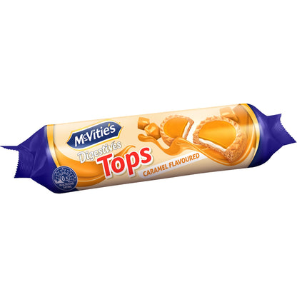 Mcvities Digestives Tops Caramel Flavoured 100g