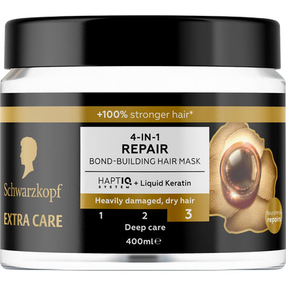 Schwarzkopf Extra Care 4-in-1 Repair Hair Mask 400ml