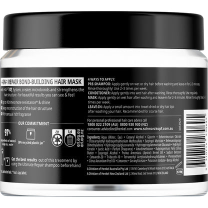 Schwarzkopf Extra Care 4-in-1 Repair Hair Mask 400ml