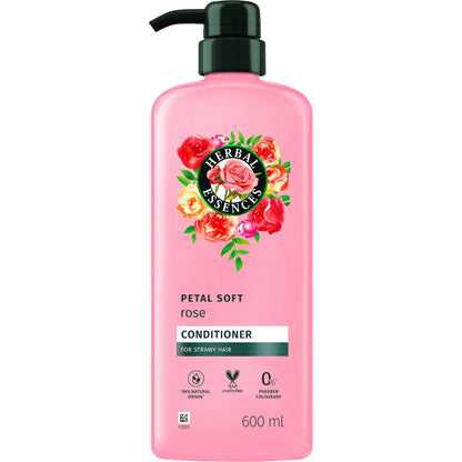 Herbal Essences Petal Soft Rose Conditioner 600ml