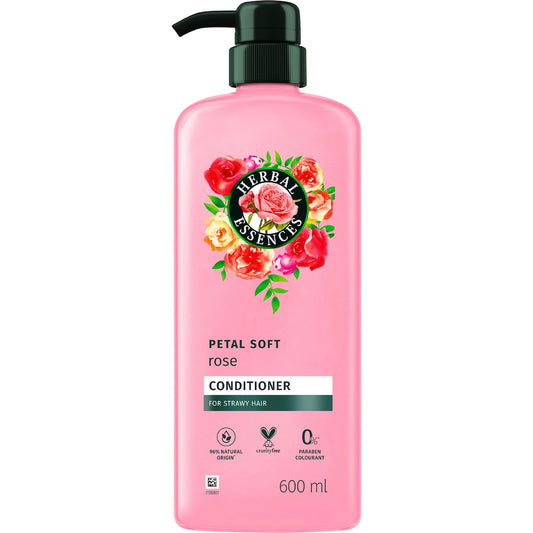 Herbal Essences Petal Soft Rose Conditioner 600ml