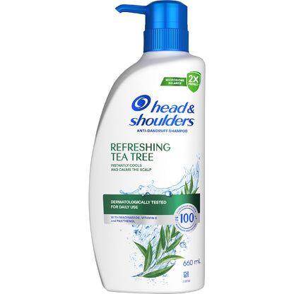 Head & Shoulders Refreshing Tea Tree Oil Shampoo 660ml