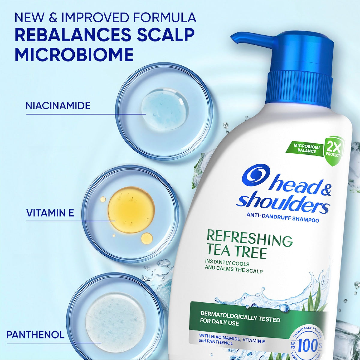Head & Shoulders Refreshing Tea Tree Oil Shampoo 660ml