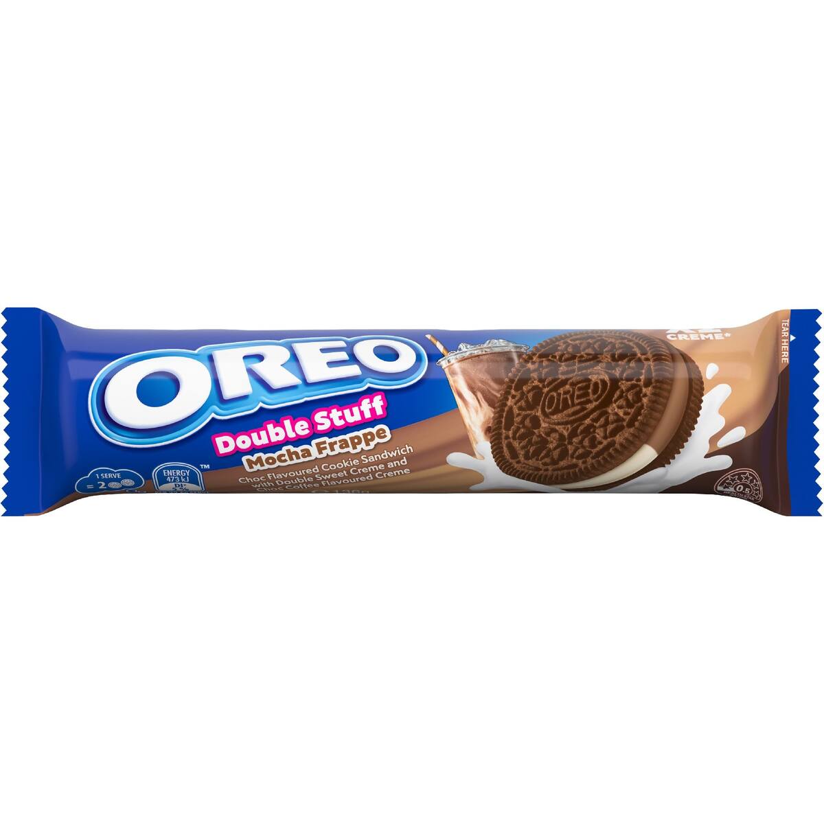 Oreo Double Stuffed Cookie Mocha Frappe 136g