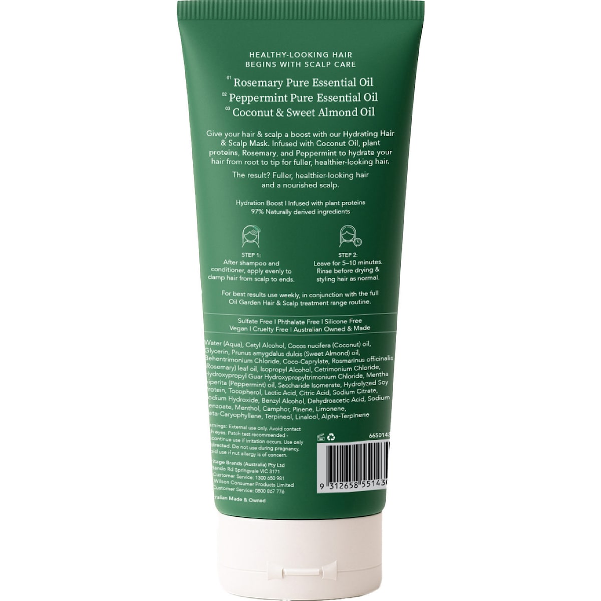 Oil Garden Hydrating Hair & Scalp Mask 220ml