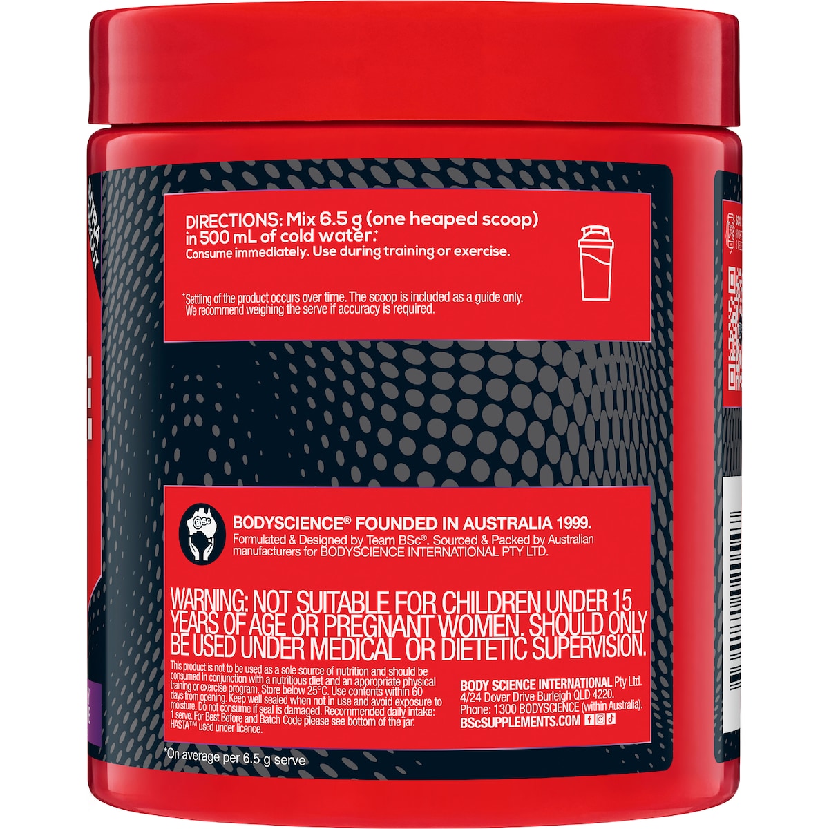 Bsc Hydrate Electrolytes Salty Grape 325g