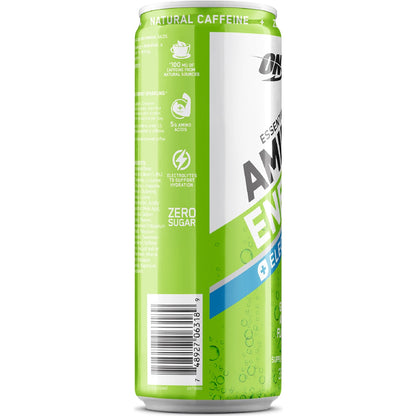 Optimum Nutrition Amino Energy Drink Green Apple 355ml