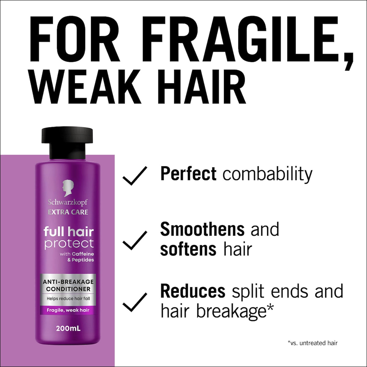 Schwarzkopf Extra Care Full Hair Protect Anti-breakage Conditioner 200ml
