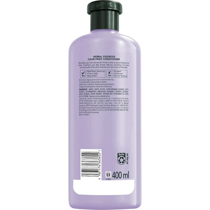 Herbal Essences Calm Frizz Lavender Conditioner 400ml