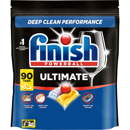 Finish Ultimate Dishwashing Tablets Lemon 90 Pack