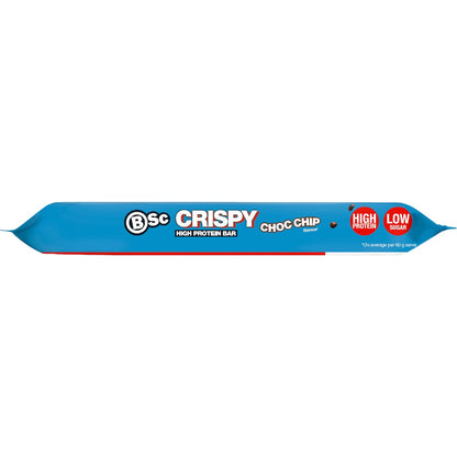 Bsc Crispy High Protein Bar Choc Chip 60g