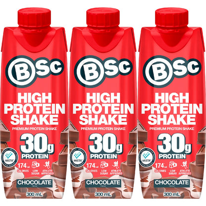 Bsc Protein Shake Chocolate 300ml X 3 Pack