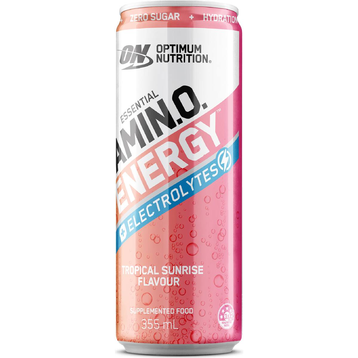 Optimum Nutrition Amino Energy Drink Tropical Sunrise 355ml