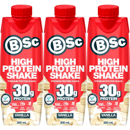 Bsc Protein Shake Vanilla 300ml X 3 Pack