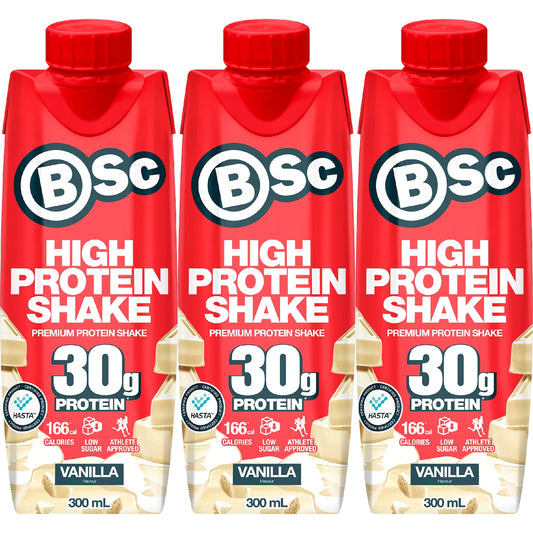 Bsc Protein Shake Vanilla 300ml X 3 Pack