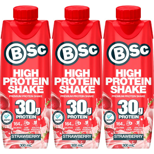 Bsc Protein Shake Strawberry 300ml X 3 Pack