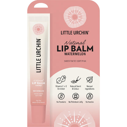 Little Urchin Tinted Lip Balm Watermelon 15g