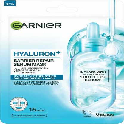 Garnier Hyaluron+ Repair Serum Mask 1ea