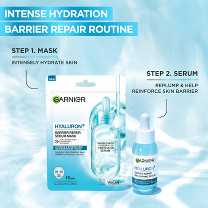 Garnier Hyaluron+ Repair Serum Mask 1ea