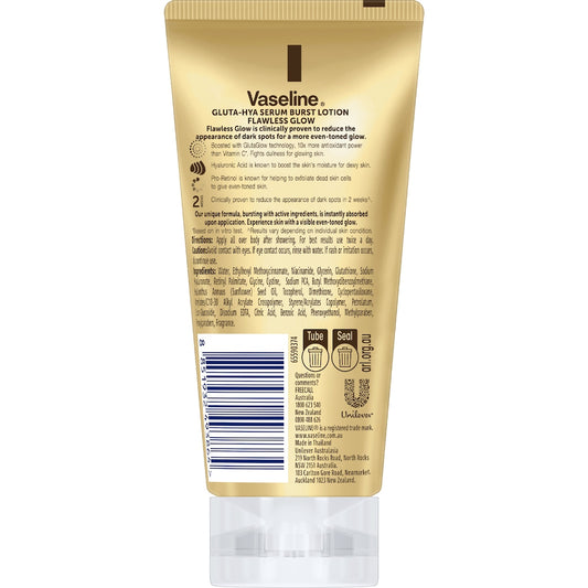 Vaseline Gluta-hya Serum Burst Lotion Flawless Glow 70ml