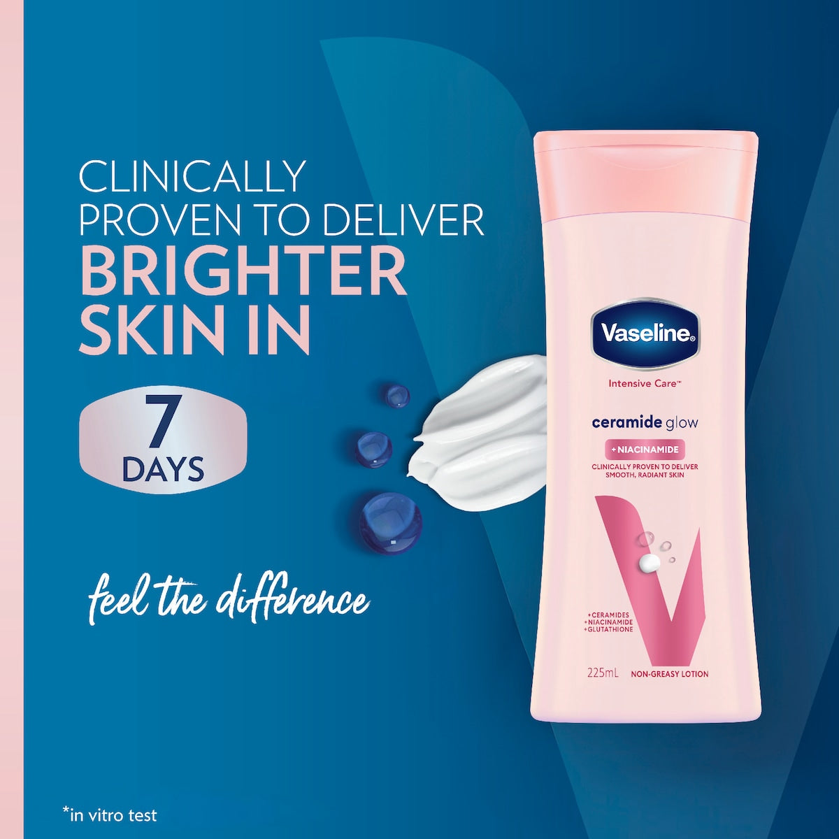 Vaseline Intensive Care Body Lotion Ceramide Glow 225ml