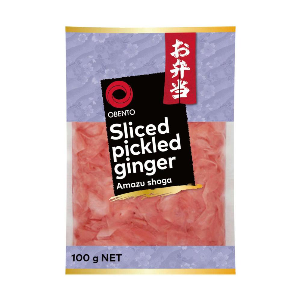 Obento Sliced Pickled Ginger Amazu Shoga - 100g