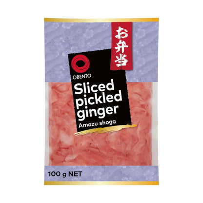 Obento Sliced Pickled Ginger Amazu Shoga - 100g