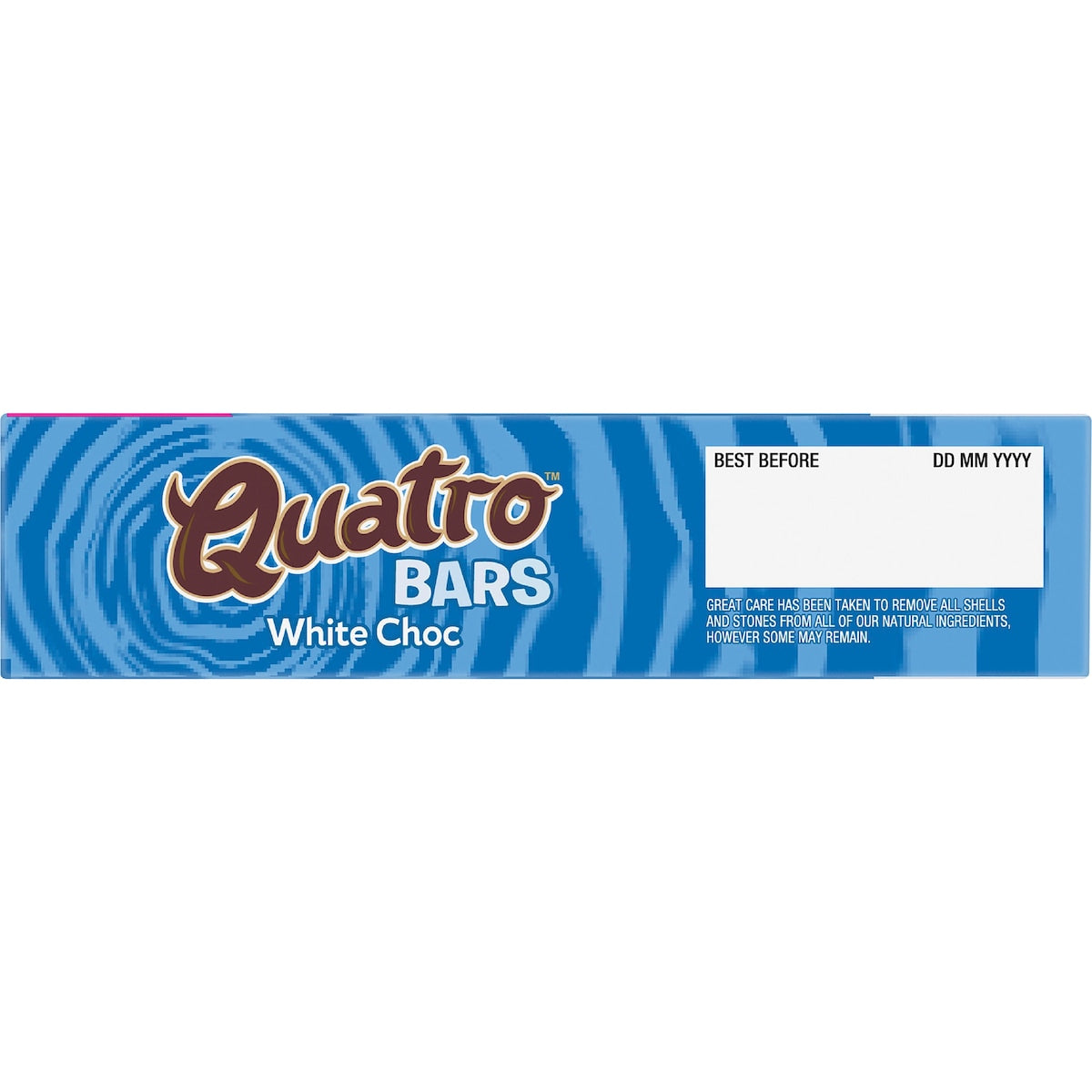 Arnotts Quatro White Choc Bars Caramel & Peanut 160g 5 Pack