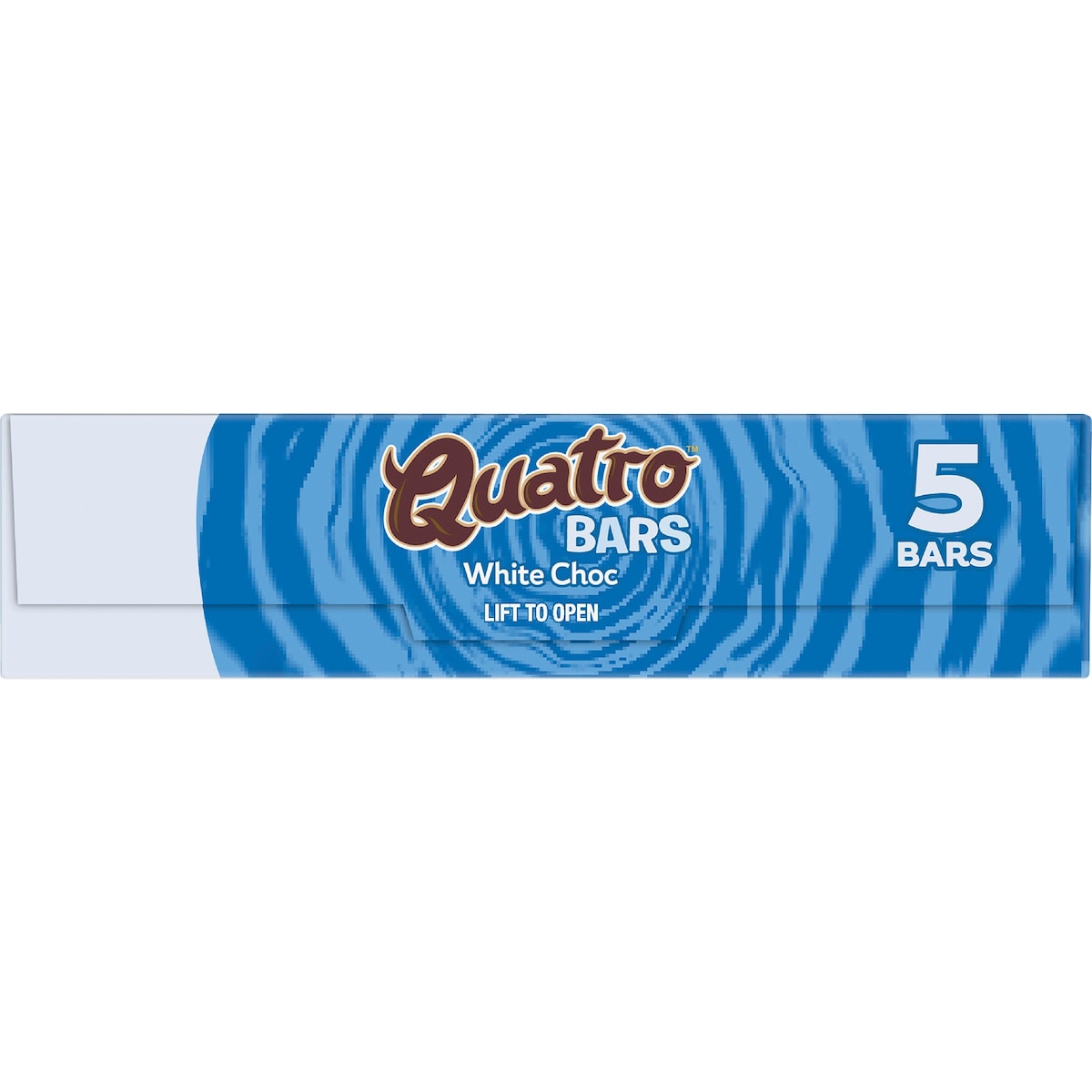 Arnotts Quatro White Choc Bars Caramel & Peanut 160g 5 Pack