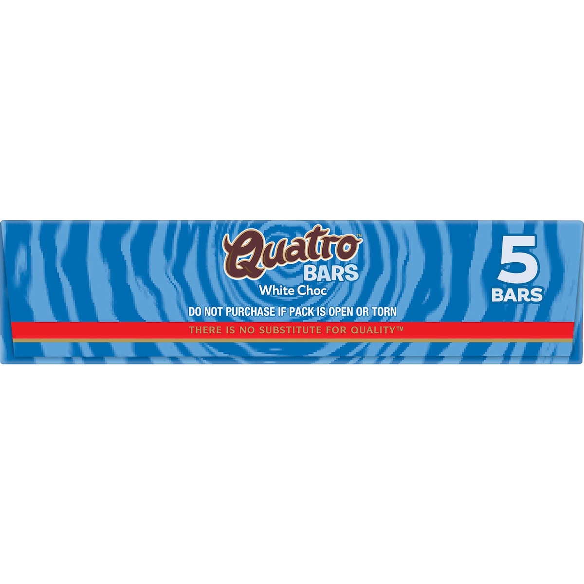 Arnotts Quatro White Choc Bars Caramel & Peanut 160g 5 Pack
