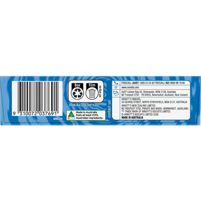 Arnotts Quatro White Choc Bars Caramel & Peanut 160g 5 Pack