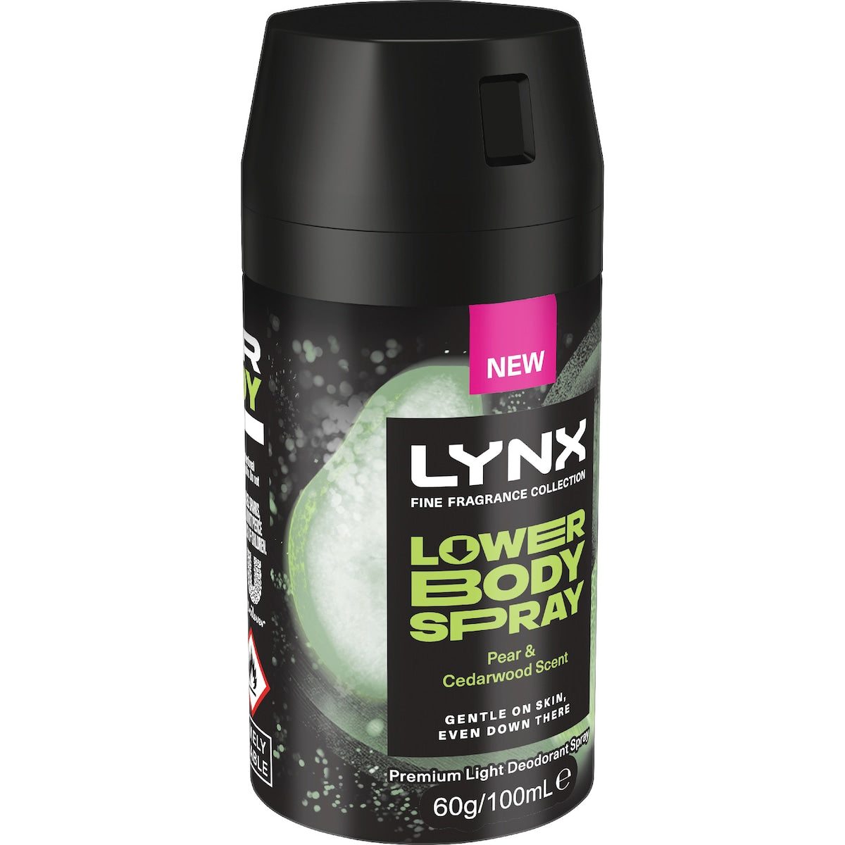 Lynx Lower Body Deodorant Spray Pear & Cedarwood 100ml