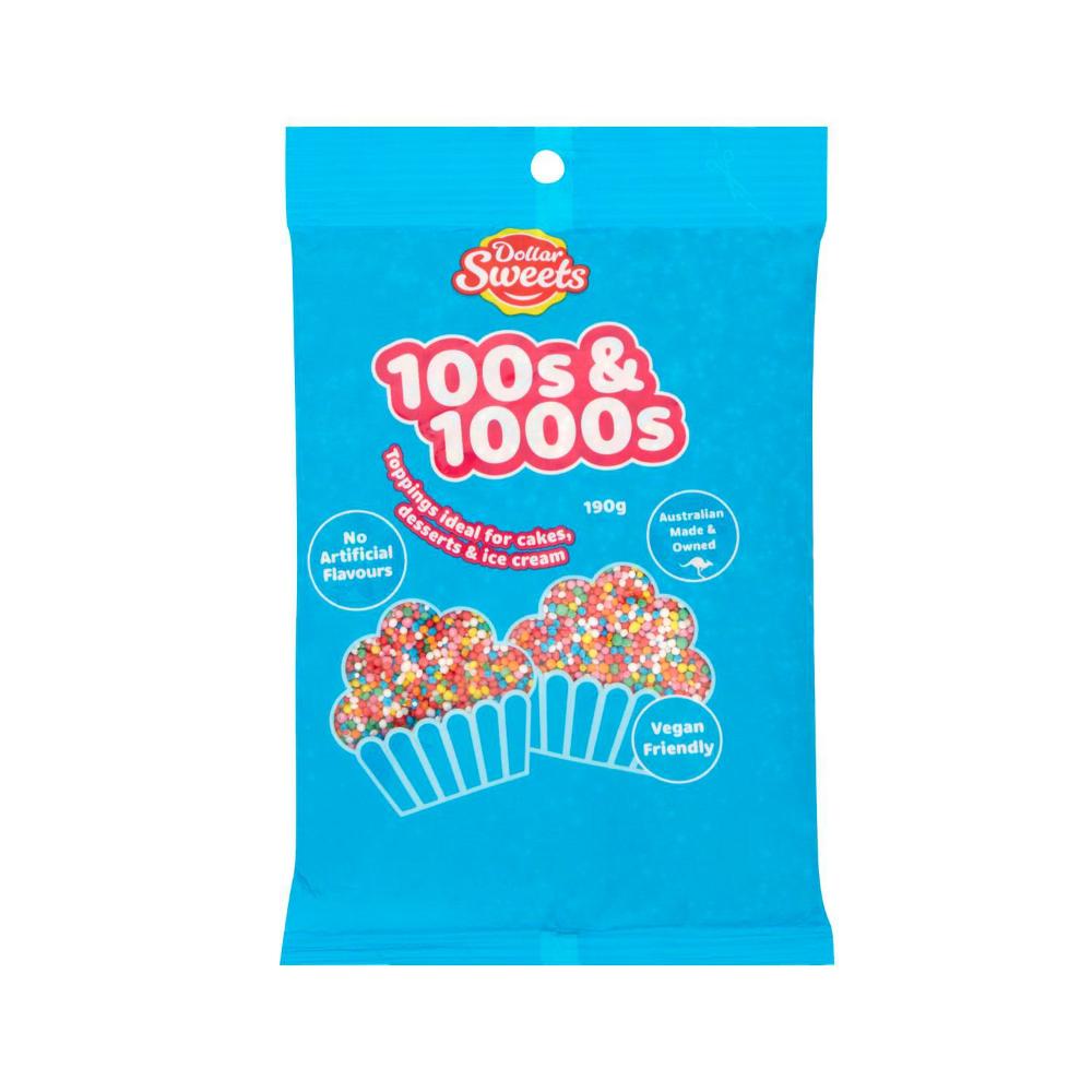 Dollar Sweets Topping 100s & 1000s - 190g