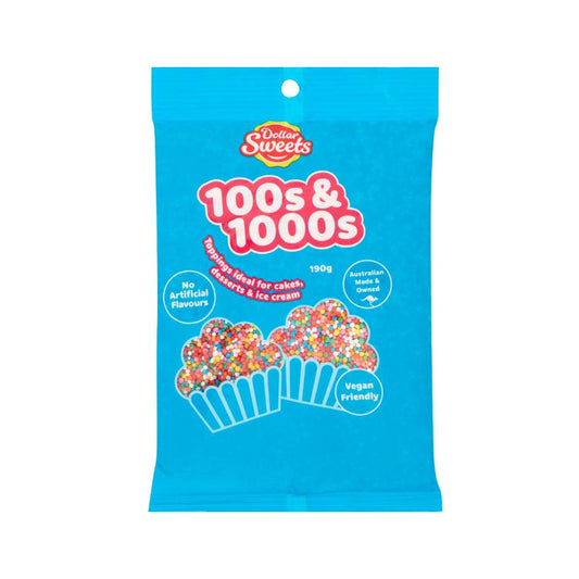 Dollar Sweets Topping 100s & 1000s - 190g