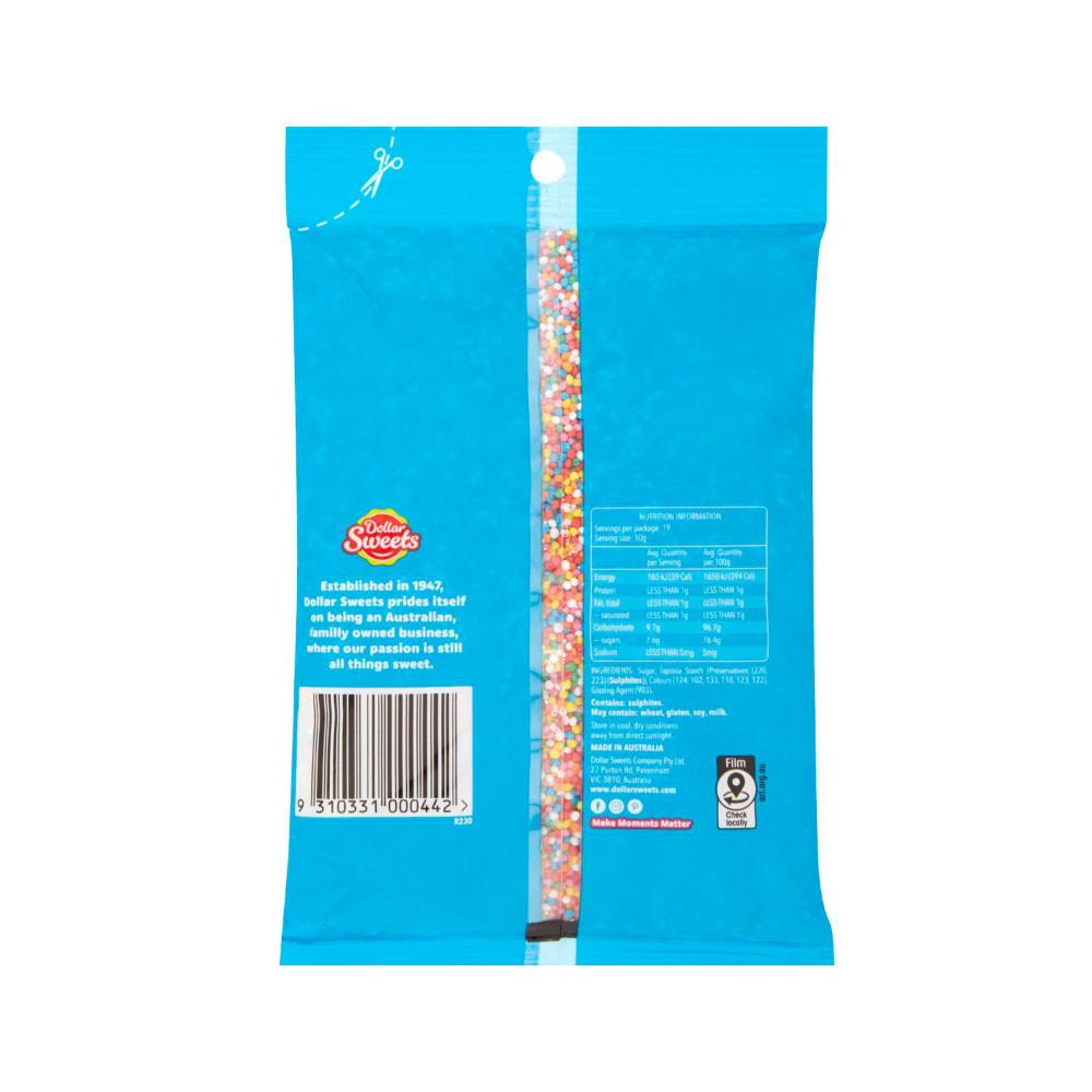 Dollar Sweets Topping 100s & 1000s - 190g