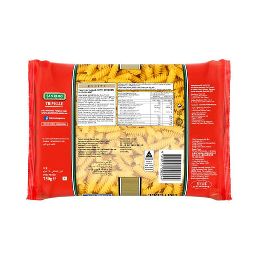 San Remo Trivelle Pasta No 17 - 750g