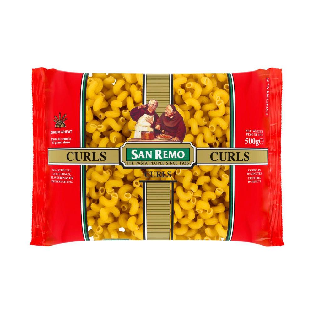 San Remo Pasta Curls No 27 - 500g