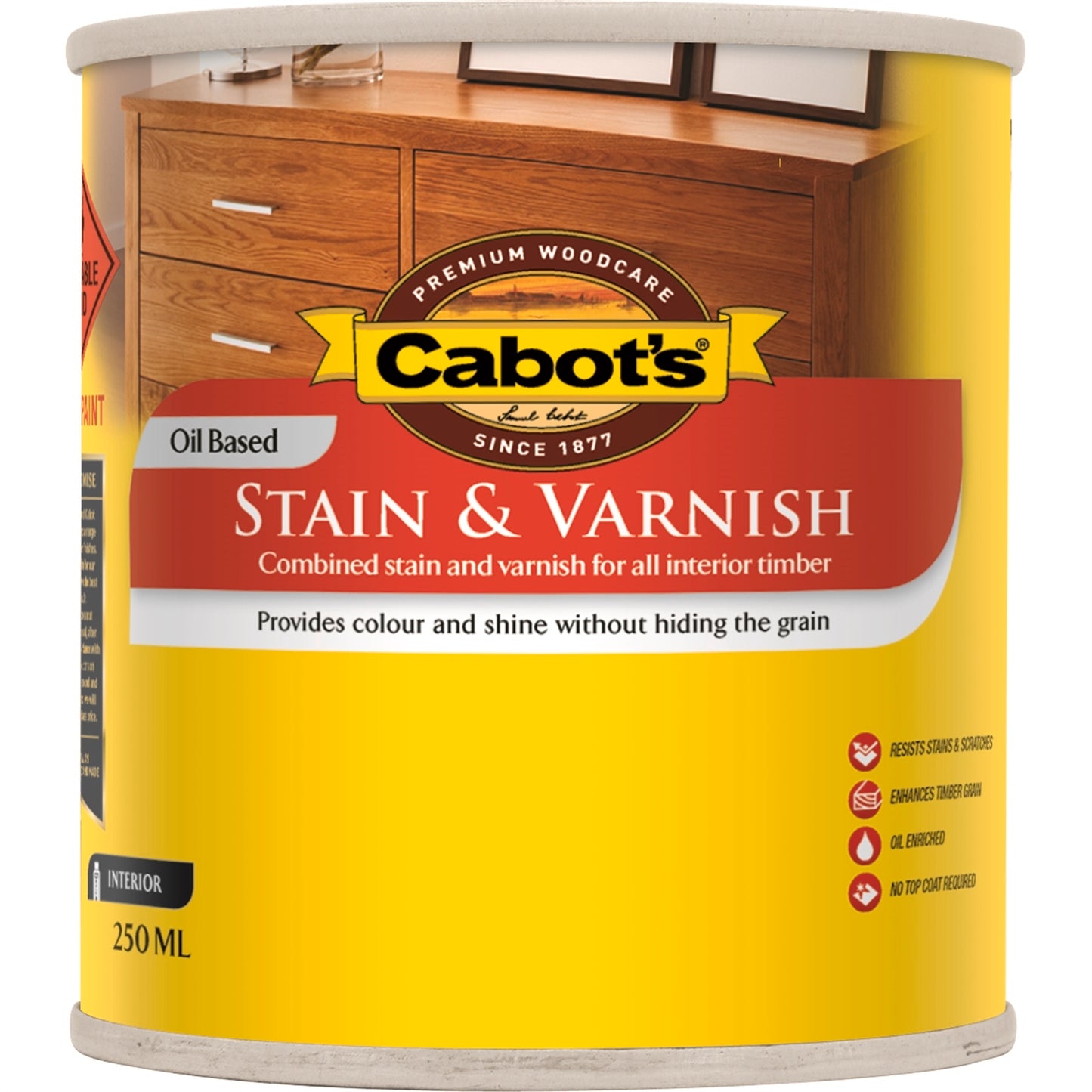 Cabots Stain and Varnish - 250ml