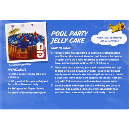Aeroplane Original Berry Blue Flavoured Jelly 85g