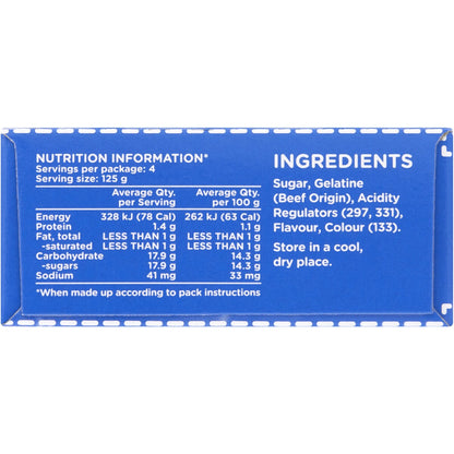 Aeroplane Original Berry Blue Flavoured Jelly 85g