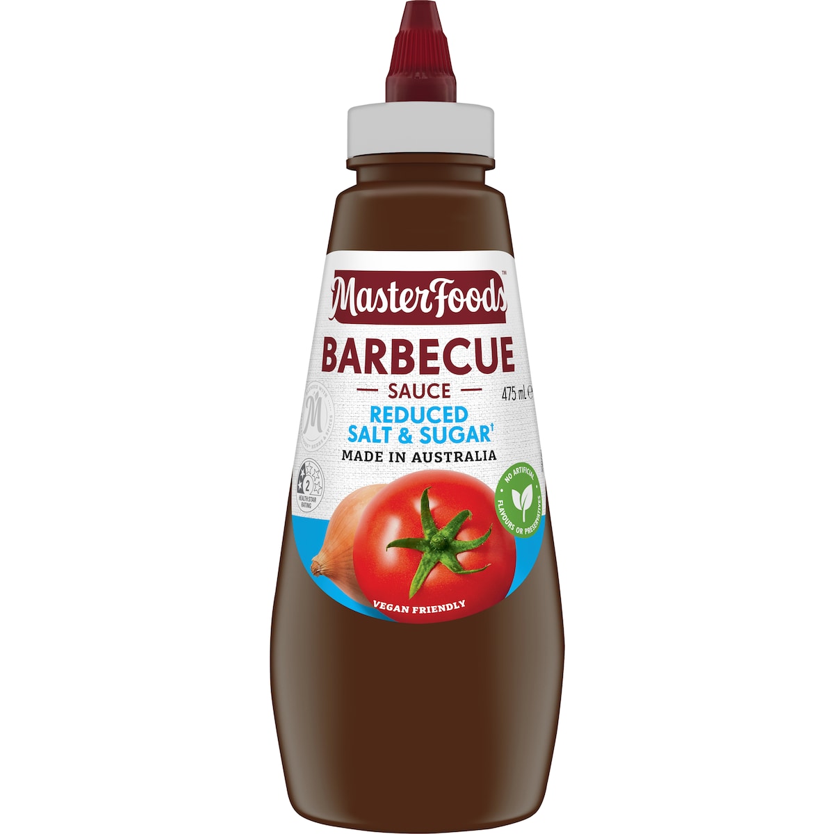 MasterFoods Barbecue Sauce Reduced Salt & Sugar 475mL