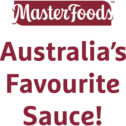 MasterFoods Barbecue Sauce Reduced Salt & Sugar 475mL