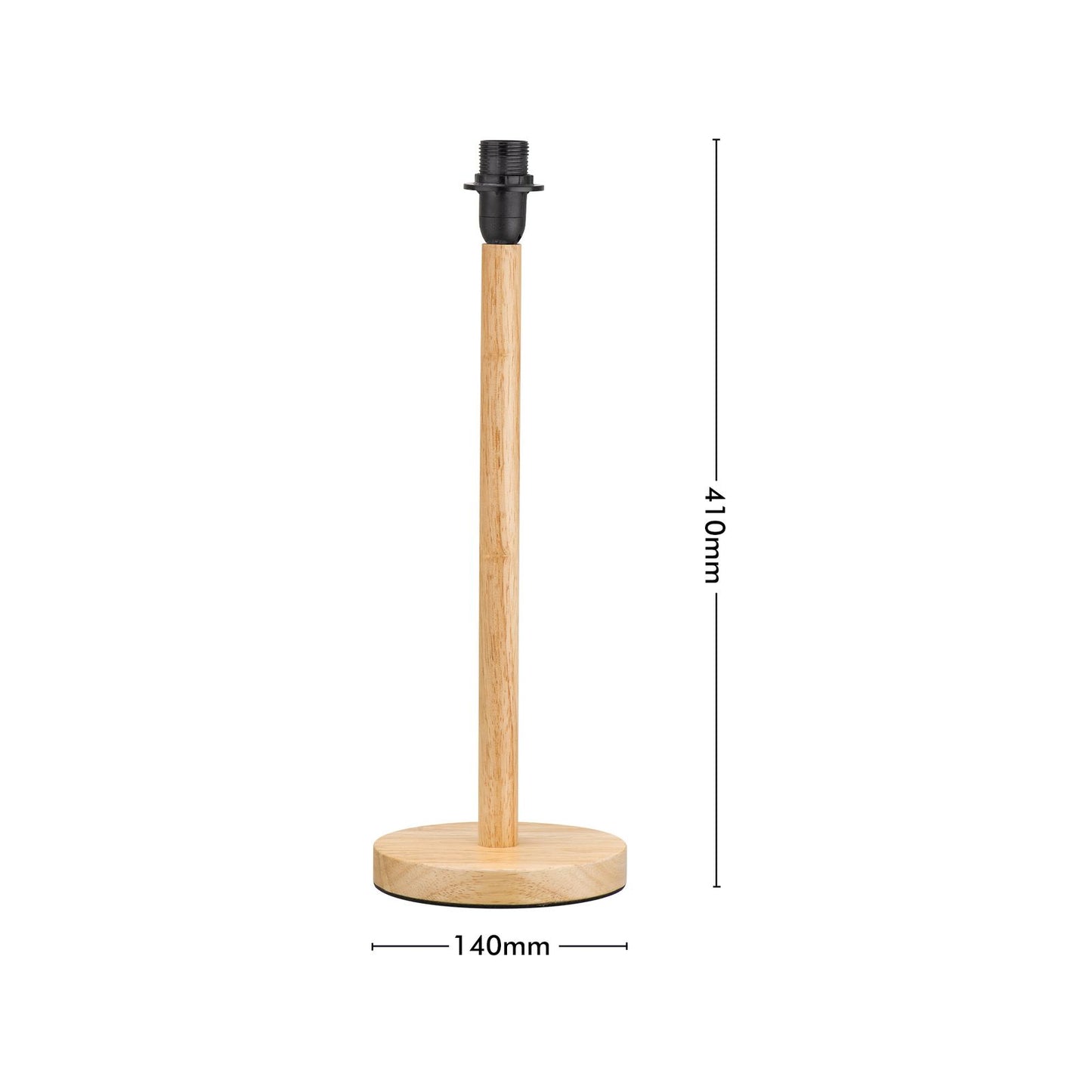 Verve Design Timber Maple Lamp Base - 41cm