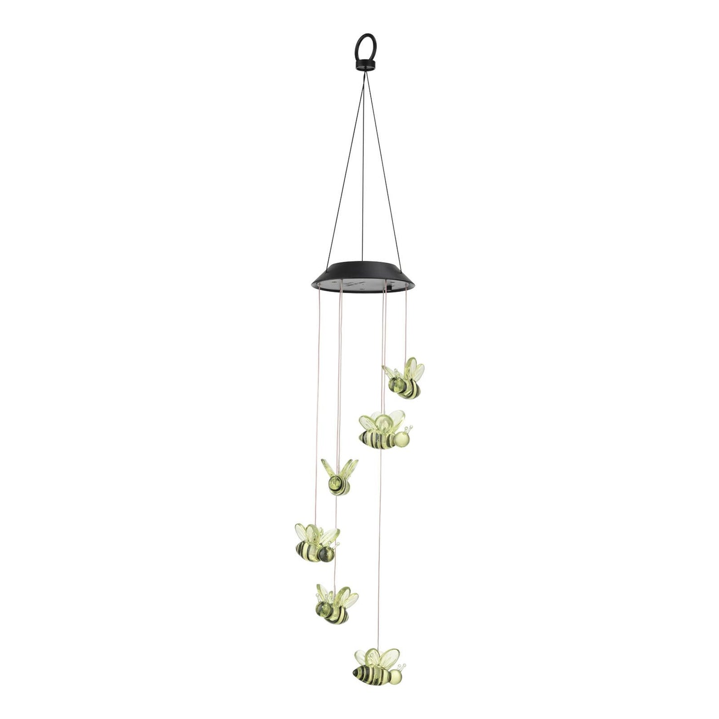 Click Solar Bee Windchime - 6 RGB LED - 125 x 700mm