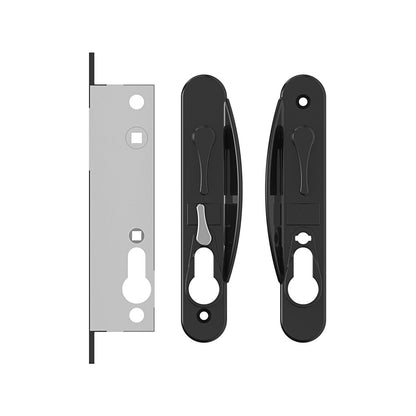 Rolltrak Sliding Screen Door Lock - 50 x 200mm - Black