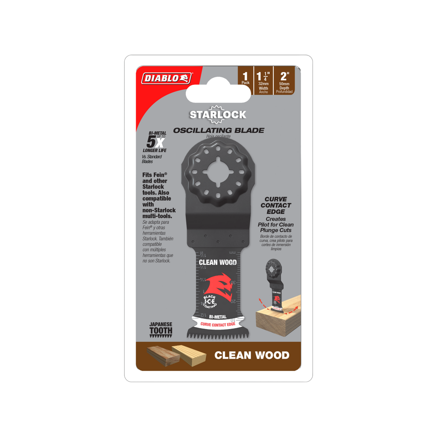 Diablo Starlock Multi Tool Blade - 32mm