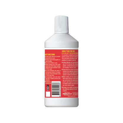 Manutec Hydroponic pH Lower - 600ml