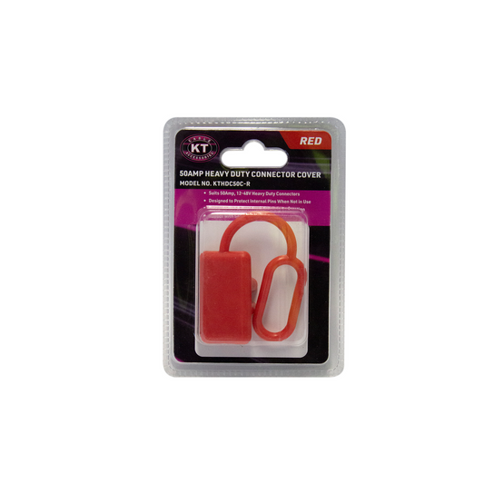 Kt Solar HD Connector - 50A Cover - Red